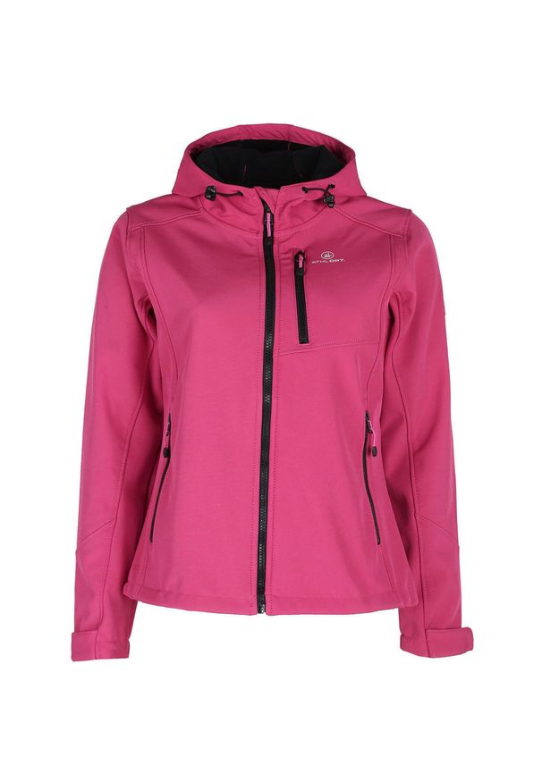 ZONE PERFECT - Ladies Softshell Jack Athl. DPT Octavia Fuchsia XL. Kolor: wielokolorowy. Materiał: elastan, poliester
