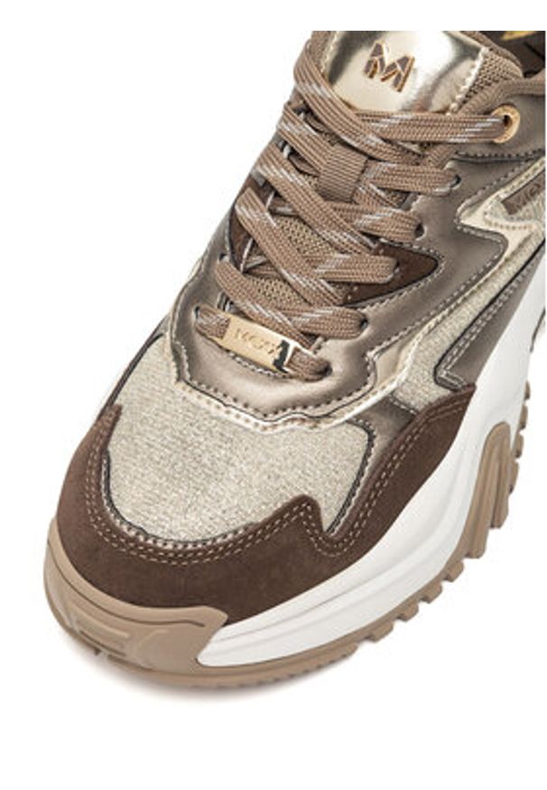 MEXX Sneakersy MI001009743W Złoty. Kolor: złoty. Materiał: materiał