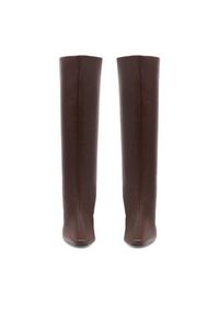 Gino Rossi Kozaki AMORA-6262 Brązowy. Kolor: brązowy. Materiał: skóra #5