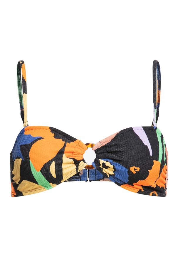 Roxy - Góra od stroju kąpielowego ROXY Color Jam Bandeau. Kolor: wielokolorowy