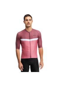 SIROKO - Męska koszulka rowerowa z krótkim rękawem Kolarstwo Siroko M2 Ezaro. Kolor: czerwony. Długość rękawa: krótki rękaw. Długość: krótkie. Sezon: lato. Sport: kolarstwo #1