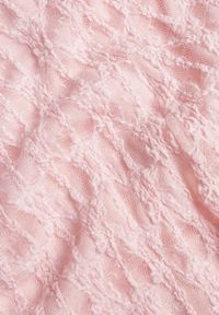 Renee - Różowy Komplet z Koronki Spódnica i Top z Wiązaniem na Szyi Dainetia. Kolor: różowy. Materiał: koronka. Wzór: koronka #3