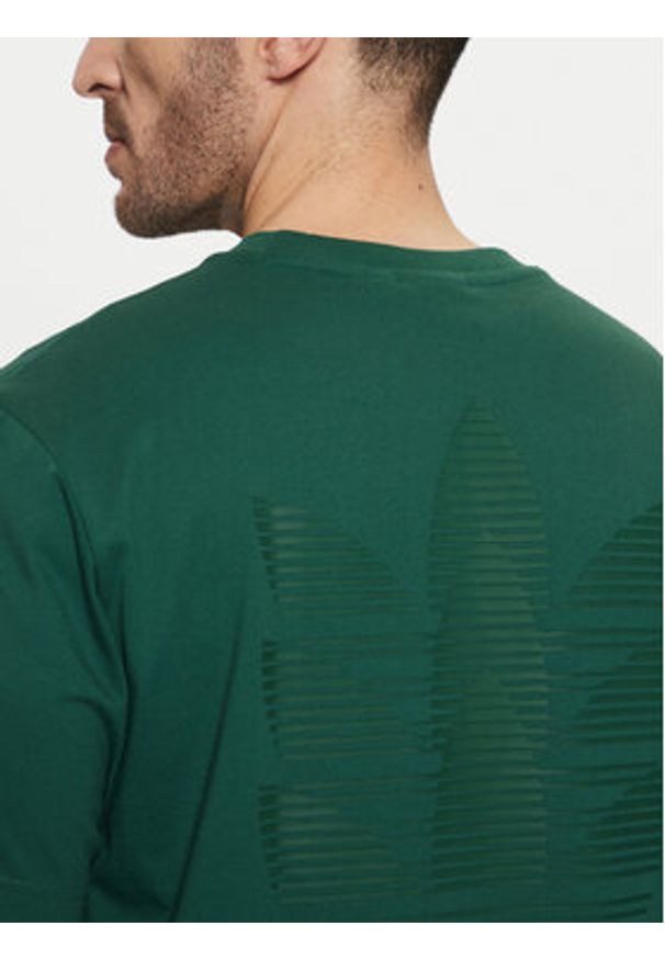Adidas - adidas T-Shirt Trefoil Series JD0680 Zielony Regular Fit. Kolor: zielony. Materiał: bawełna