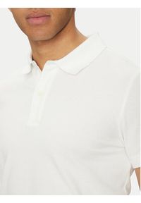 Geox Polo M5511B T3240 F2128 Biały Regular Fit. Typ kołnierza: polo. Kolor: biały. Materiał: bawełna #3