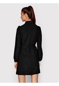 Silvian Heach Sukienka koszulowa PGA22277VE Czarny Regular Fit. Kolor: czarny. Materiał: syntetyk. Typ sukienki: koszulowe #4