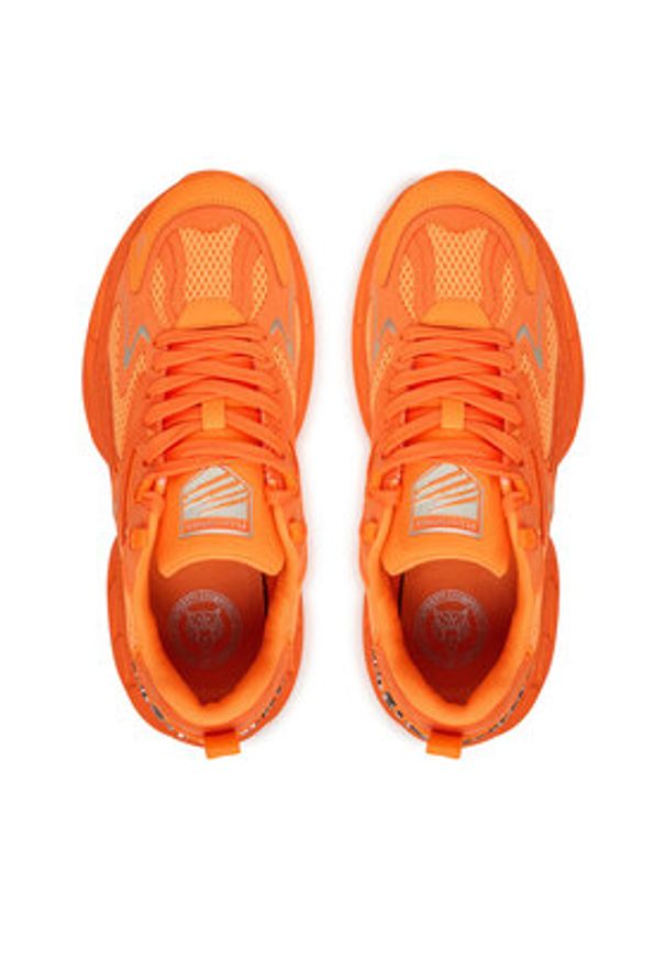 Plein Sport Sneakersy SAFS USC0931 STE003N Pomarańczowy. Kolor: pomarańczowy. Materiał: materiał