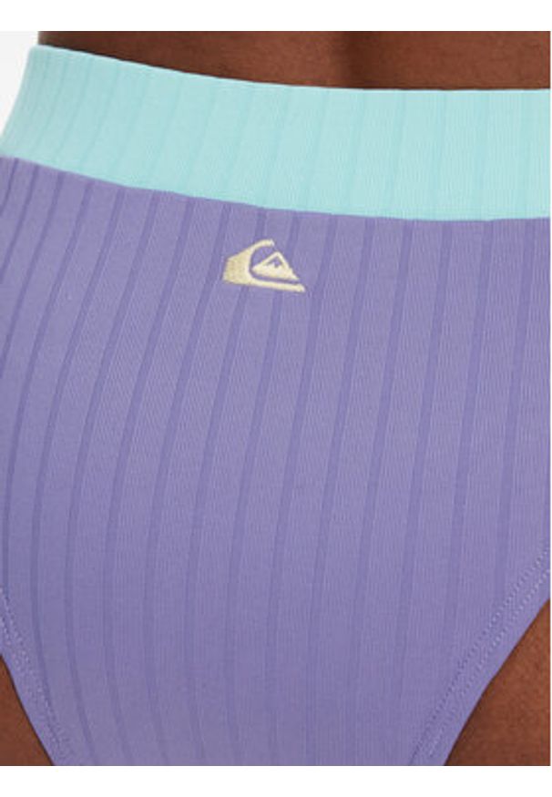 Quiksilver Dół od bikini Hi Cut Bottom EQWX403127 Niebieski. Kolor: niebieski. Materiał: syntetyk