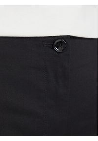 Sisley Szorty materiałowe 4ED4L901A Czarny Regular Fit. Kolor: czarny. Materiał: bawełna #4
