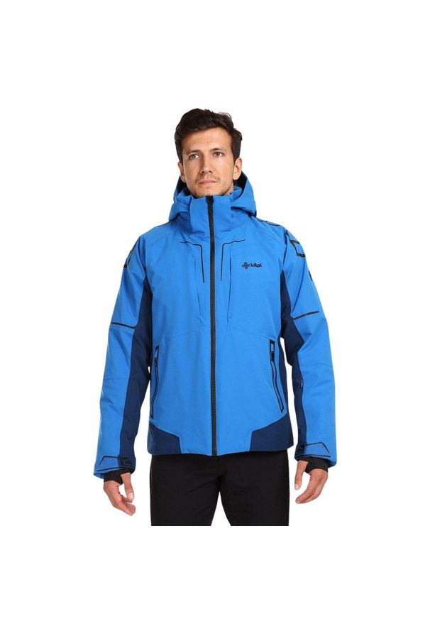 Kurtka narciarska Kilpi Turnau. Kolor: niebieski. Sezon: zima. Sport: narciarstwo