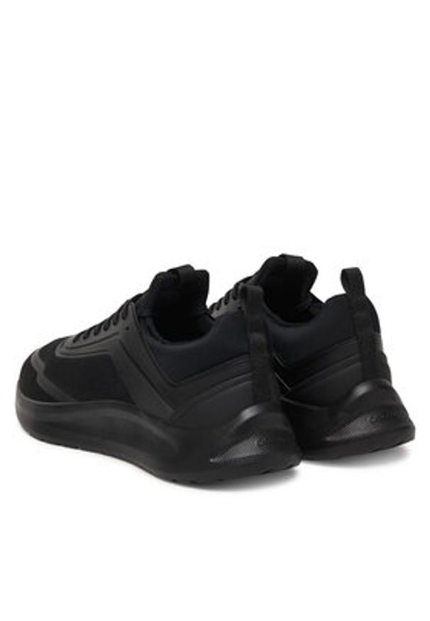 Calvin Klein Sneakersy Light Eva Run Lace Sock Mm HM0HM02164 Czarny. Kolor: czarny. Materiał: materiał. Sport: bieganie