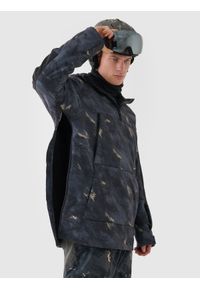 4f - 4F Kurtka snowboardowa membrana 8000 męska - multikolor 3XL. Typ kołnierza: kaptur. Kolor: wielokolorowy. Materiał: dzianina, materiał, tkanina. Długość: długie. Sezon: zima. Styl: klasyczny #2