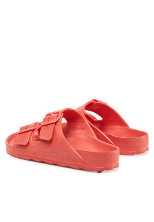 Roxy Klapki Kattie ARJL101228 Koralowy. Kolor: pomarańczowy. Materiał: syntetyk