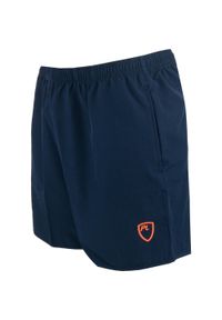 POWERLAYER - Szorty Damskie Blitz Field Navy 2XS - Lekkie i Oddychające. Kolor: niebieski. Materiał: elastan, poliester. Sport: fitness