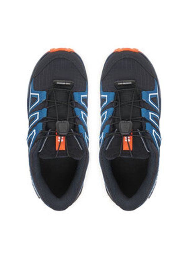 salomon - Salomon Buty do biegania Speedcross Waterproof L47856700 Czarny. Kolor: czarny. Materiał: materiał. Model: Salomon Speedcross