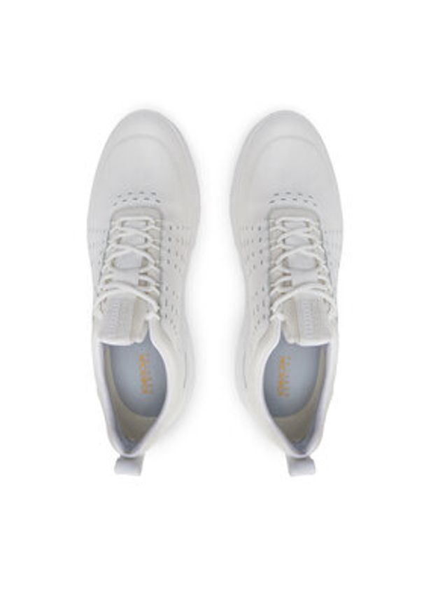 Geox Sneakersy U Spherica U45BYC 00043 C1000 Biały. Kolor: biały. Materiał: skóra