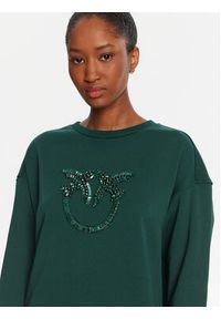 Pinko - PINKO Bluza Nelly 100534 A2RO Zielony Regular Fit. Kolor: zielony. Materiał: bawełna #3
