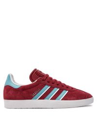 Adidas - adidas Sneakersy Gazelle IG6198 Bordowy. Kolor: czerwony. Materiał: skóra, zamsz. Model: Adidas Gazelle