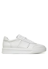 Fabi Sneakersy FU0261 Biały. Kolor: biały. Materiał: skóra