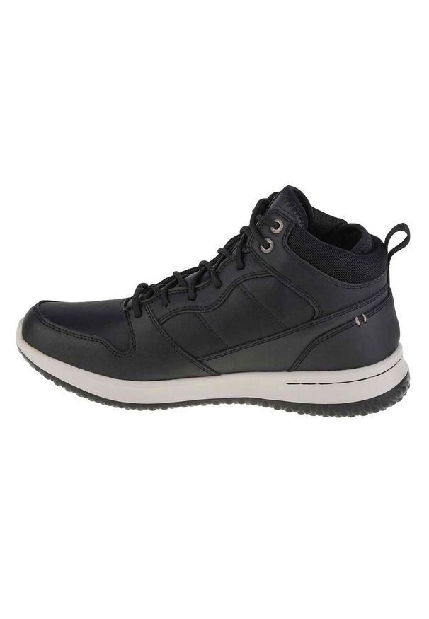 skechers - Buty do chodzenia męskie Skechers Delson Selecto. Zapięcie: sznurówki. Kolor: czarny. Materiał: guma, materiał, skóra, syntetyk. Szerokość cholewki: normalna. Sport: turystyka piesza