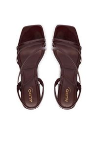 Aldo Sandały Atlanticus 14190608 Bordowy. Kolor: czerwony. Materiał: skóra #6