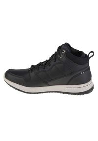 skechers - Buty do chodzenia męskie Skechers Delson Selecto. Zapięcie: sznurówki. Kolor: czarny. Materiał: guma, skóra, syntetyk, materiał. Szerokość cholewki: normalna. Sport: turystyka piesza