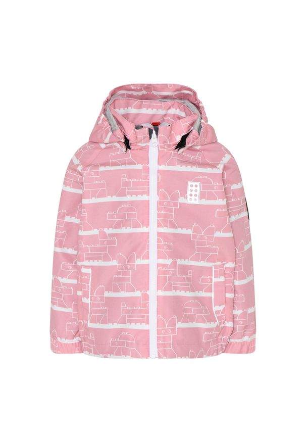 LEGO - Kurtka przeciwdeszczowa dziecięca Lego Jannu 203. Kolor: różowy