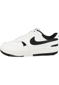 Buty do chodzenia damskie Nike Gamma Force. Okazja: na co dzień. Zapięcie: sznurówki. Kolor: czarny, biały, wielokolorowy. Materiał: syntetyk, materiał, zamsz, skóra. Szerokość cholewki: normalna. Sport: turystyka piesza