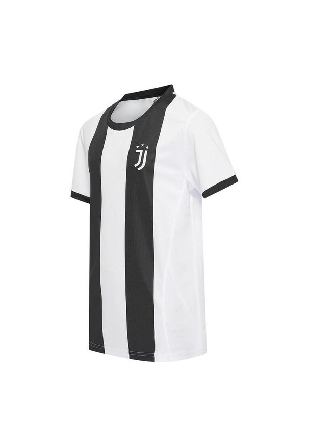 JUVENTUS FC - Koszulka domowa Juventus Dziecięca. Kolor: czarny, biały, wielokolorowy. Sport: piłka nożna