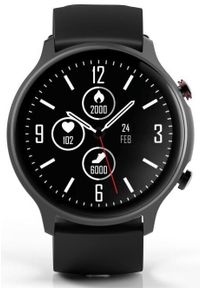 hama - Smartwatch Hama Fit Watch 6910 czarny. Rodzaj zegarka: smartwatch. Kolor: czarny. Styl: sportowy