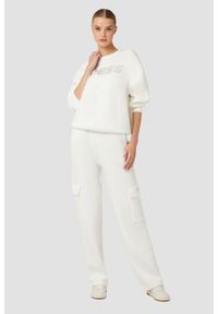 Guess - GUESS Damska bluza w kolorze ecru Cecilia. Kolor: beżowy #5