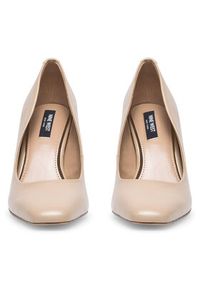 Nine West Czółenka 905901 Beżowy. Kolor: beżowy. Materiał: syntetyk