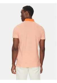 INDICODE Polo Mauricus 41-046 Różowy Regular Fit. Typ kołnierza: polo. Kolor: pomarańczowy. Materiał: bawełna #4