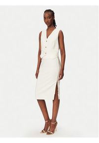 Rinascimento Spódnica ołówkowa CFC0127985003 Biały Slim Fit. Kolor: biały. Materiał: syntetyk #2