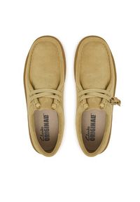 Clarks Półbuty Boxbee Walla. 26328110 Beżowy. Kolor: beżowy. Materiał: skóra, zamsz #5