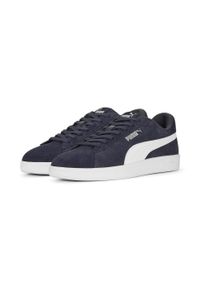 Puma - Buty do chodzenia męskie PUMA Smash 3.0. Kolor: biały, wielokolorowy, niebieski. Sport: turystyka piesza
