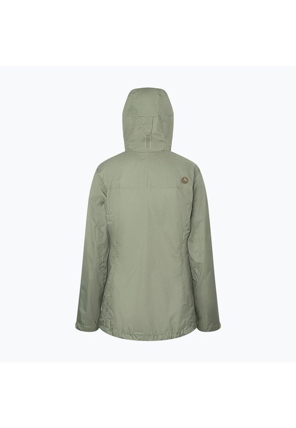 Kurtka przeciwdeszczowa damska Marmot PreCip Eco. Kolor: zielony. Sport: turystyka piesza