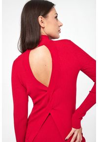 Twinset Milano - Sweter damski z półgolfem TWINSET #4