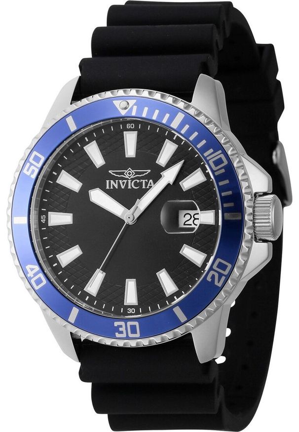 Zegarek Invicta Zegarek marki Invicta model 4613 kolor Czarny. Akcesoria męski. Sezon: Cały rok NoSize. Kolor: czarny