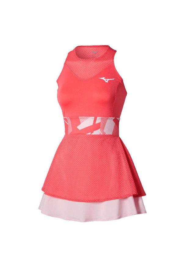 Sukienka damska Mizuno. Kolor: różowy. Typ sukienki: sportowe. Styl: sportowy