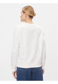 Tommy Jeans Bluza Linear DW0DW17323 Biały Regular Fit. Kolor: biały. Materiał: bawełna #5