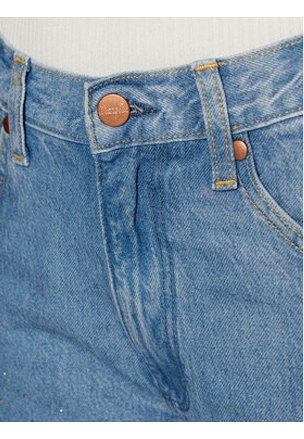 Wrangler Jeansy Sunset 112356412 Niebieski Straight Fit. Kolor: niebieski