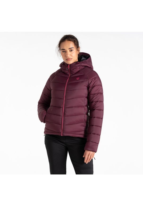 DARE 2B - Damska kurtka turystyczna Torrek Baffled. Kolor: fioletowy. Materiał: poliamid. Sport: bieganie
