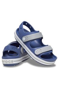 Crocs Sandały Crocband Cruiser Sandal Kids 209423 Szary. Kolor: szary #4