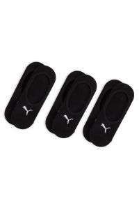 Skarpety Puma Footie 3 Pack, Dla obu płci. Kolor: czarny. Materiał: materiał, bawełna. Sport: turystyka piesza, kolarstwo