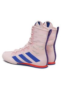 Adidas - adidas Buty bokserskie Box Hog 4 IH2733 Różowy. Kolor: różowy. Materiał: materiał