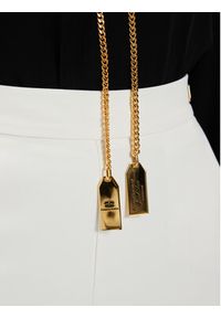 Elisabetta Franchi Bluzka CA-093-46E2-V420 Czarny Standard Fit. Kolor: czarny. Materiał: wiskoza #5