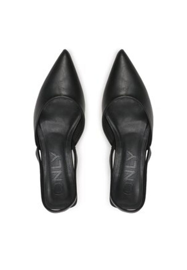 ONLY Shoes Sandały Onlcoco-4 15288424 Czarny. Kolor: czarny. Materiał: skóra