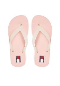 Tommy Jeans Japonki Tjw Logo Flip Flop EN0EN02447 Różowy. Kolor: różowy #6