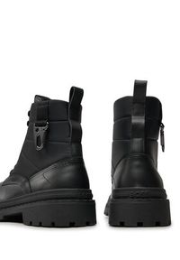 BOSS - Boss Trapery Nebular 50529188 Czarny. Kolor: czarny. Materiał: skóra #3