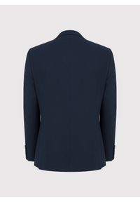 Pako Lorente - PAKO LORENTE – Granatowa marynarka garniturowa. Kolor: niebieski. Materiał: elastan, wiskoza, poliester. Wzór: gładki. Styl: młodzieżowy #8